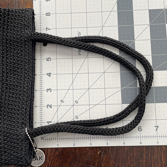 The Sak, small black crocheted evening bag - Picture 5 of 10